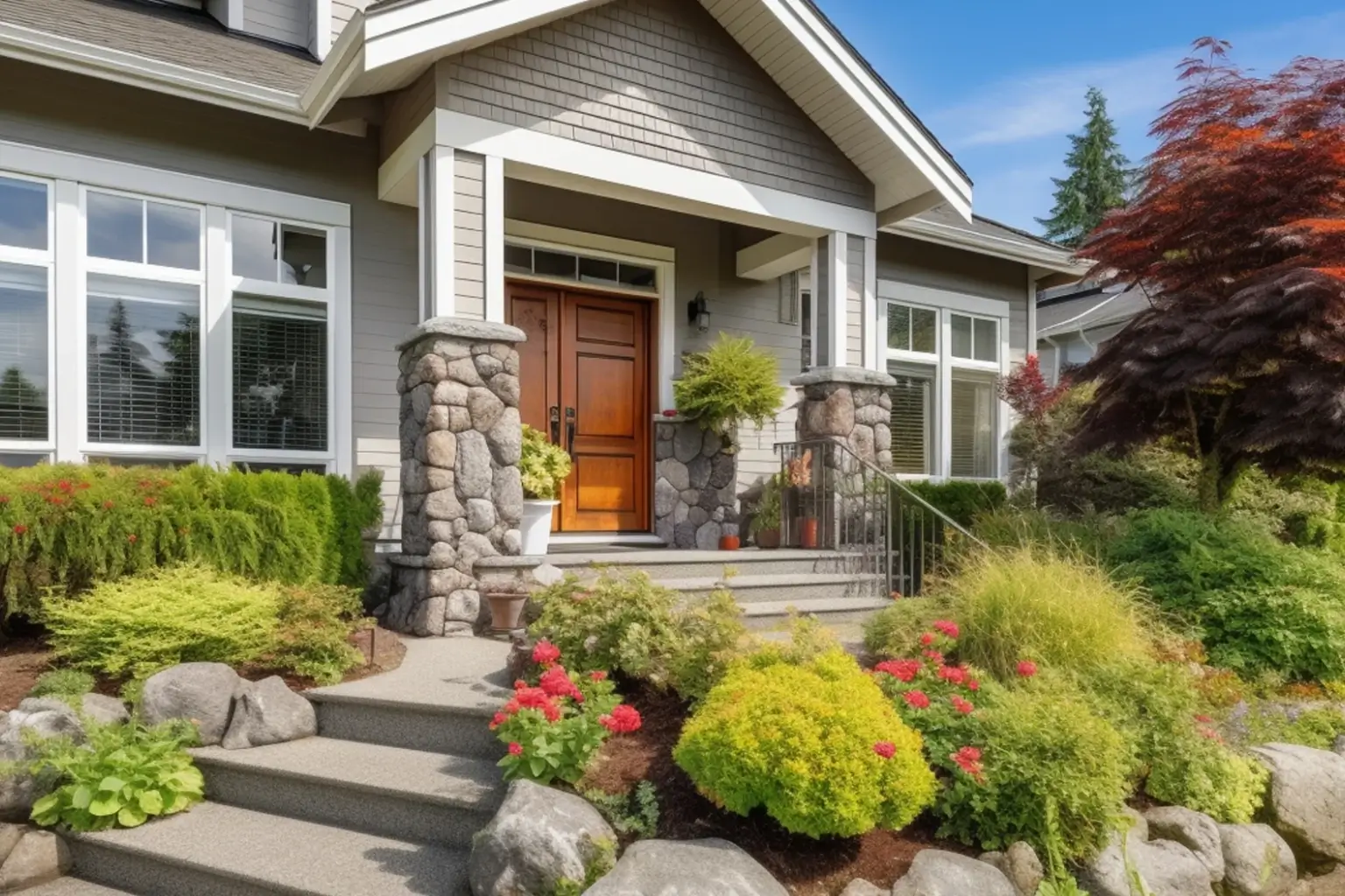 Exterior Work & Paving by UpFront Remodeling