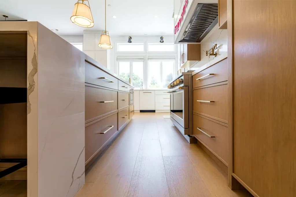 Complete home renovation in Westlake Village, with a rebuilt kitchen in rift-cut white oak — photo 3 of 35