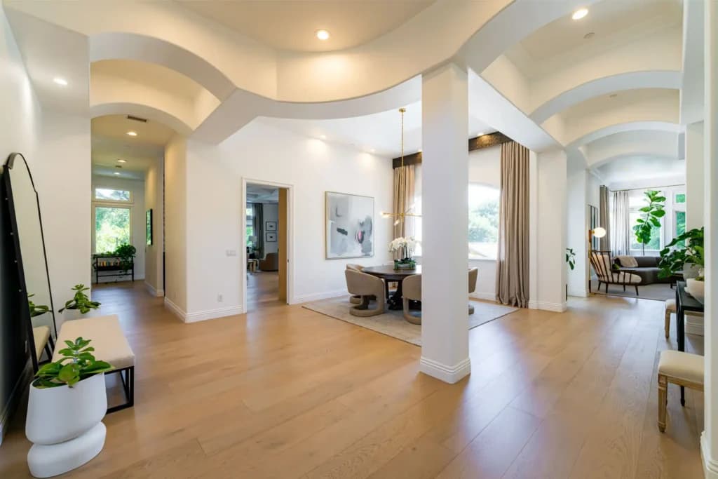 Complete home renovation in Westlake Village, with a rebuilt kitchen in rift-cut white oak — photo 27 of 35